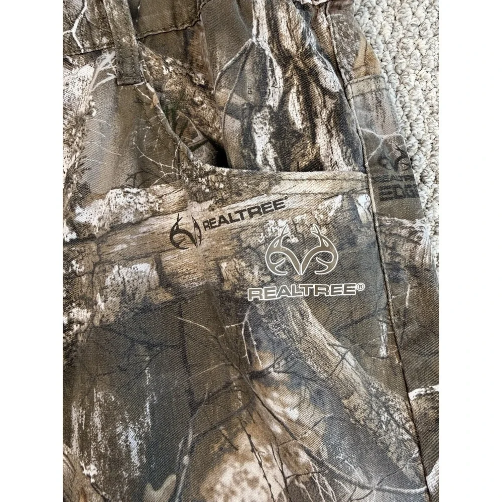 Realtree Edge Camo Pants Mens XL 40x32 Hunting Outdoor Tactical Logo